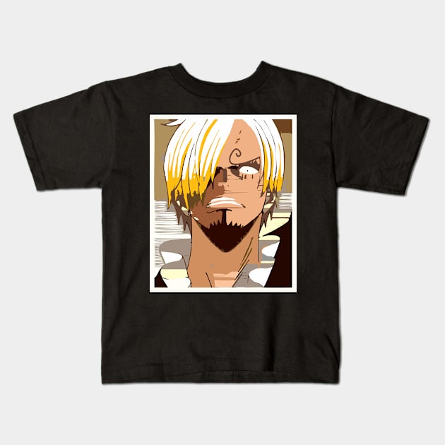 Sanji Kids T-Shirt by BarnawiMT